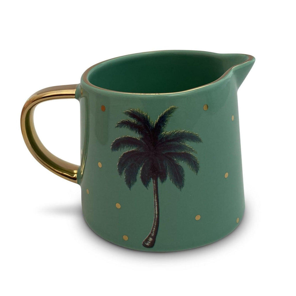 Carla Dinnage  Palm Mini Jug | Green available at Rose St Trading Co