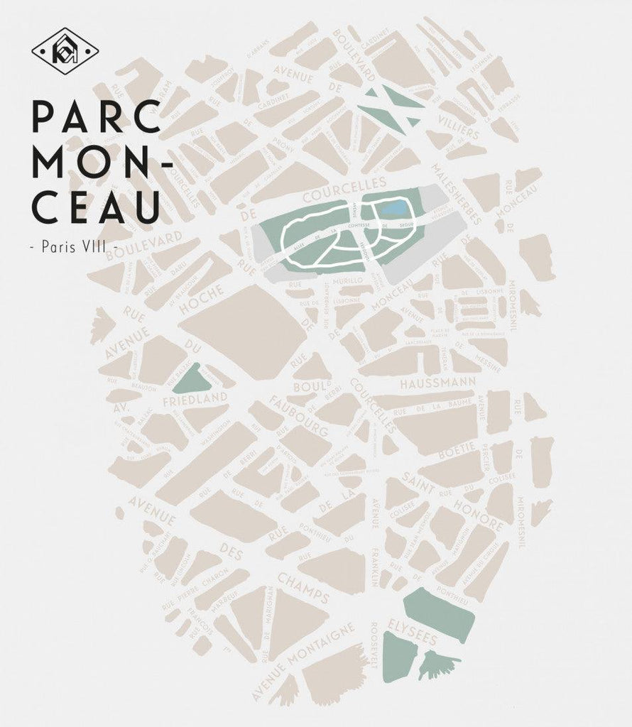Kerzon  Parc Monceau Candle available at Rose St Trading Co