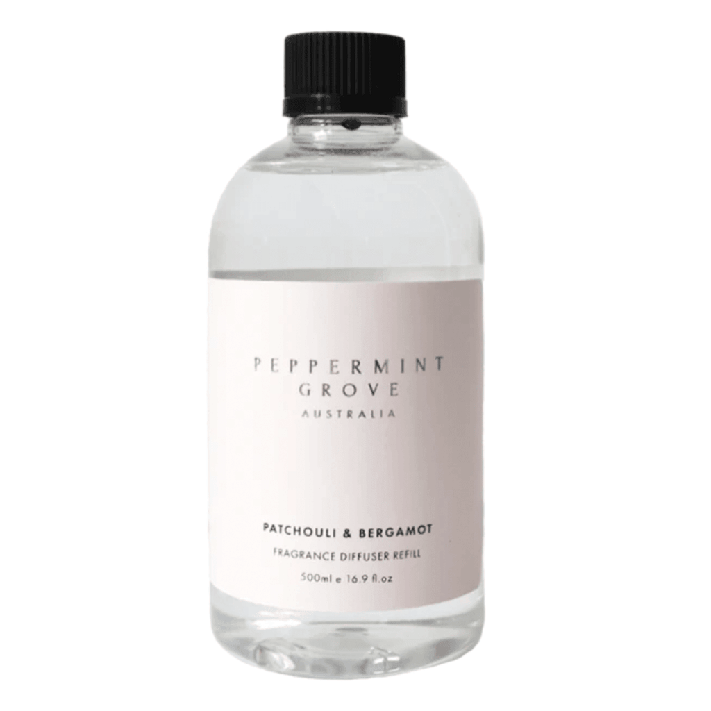 Peppermint Grove  Patchouli + Bergamot | Diffuser Refill available at Rose St Trading Co