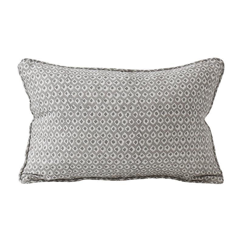 Walter G  Patola Mud Linen Cushion -30 x 45cm available at Rose St Trading Co