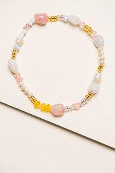Zafino  Pearl Bracelet - Pastels available at Rose St Trading Co