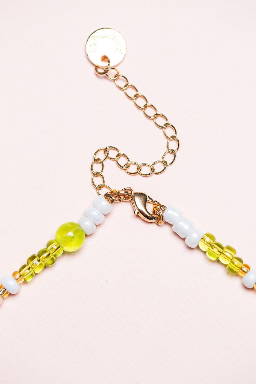 Zafino  Pearl Necklace - Greens available at Rose St Trading Co