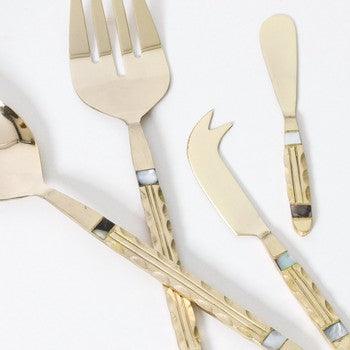 RSTC  Pearl Salad Servers available at Rose St Trading Co