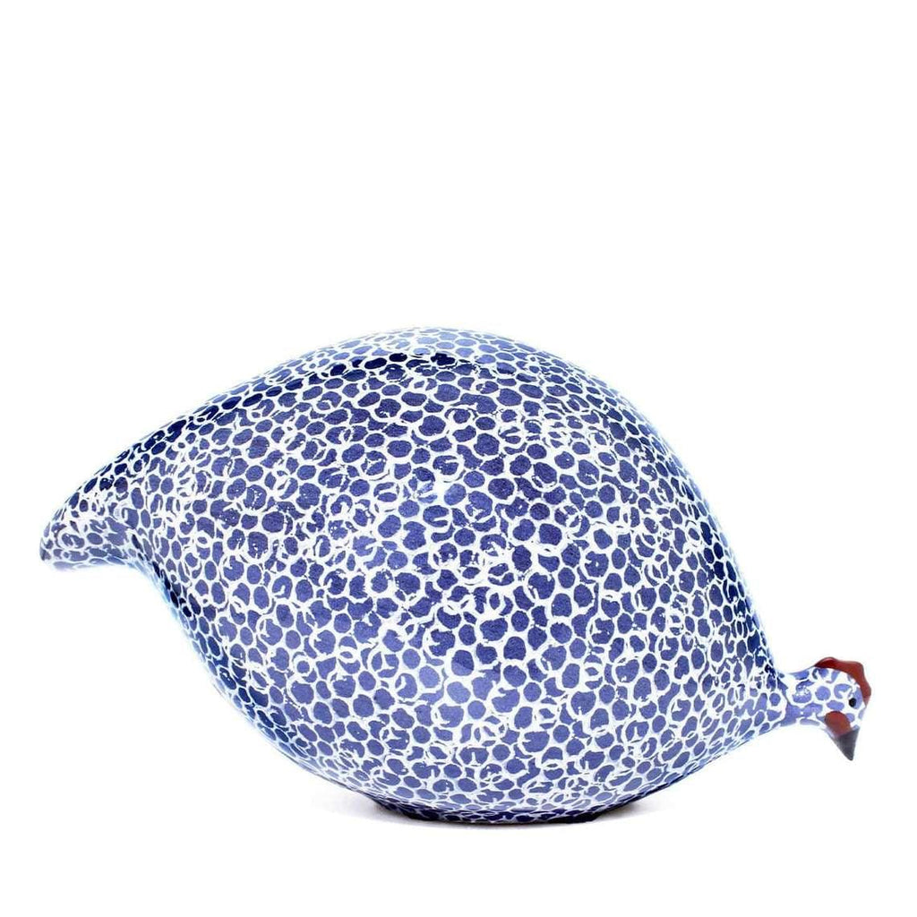 Les Ceramiques de Lussan  Pecking Pintade | Blue available at Rose St Trading Co