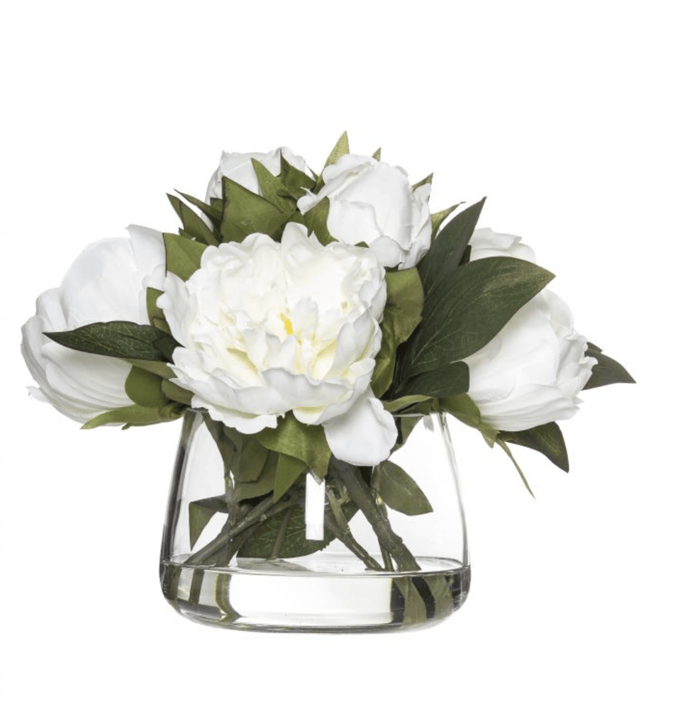 RSTC  Peony Rounded Classic Bowl  23cm | White available at Rose St Trading Co