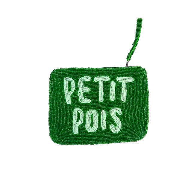 Petit Bisou Beaded Mini Purse | Green with Green - Rose St Trading Co