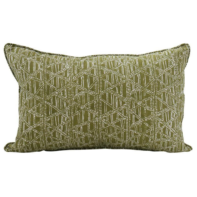 Walter G  Petra Moss Cushion - 35 x 55cm available at Rose St Trading Co