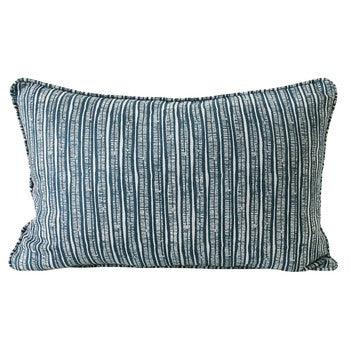 Walter G  Pilu Denim Linen Cushion available at Rose St Trading Co