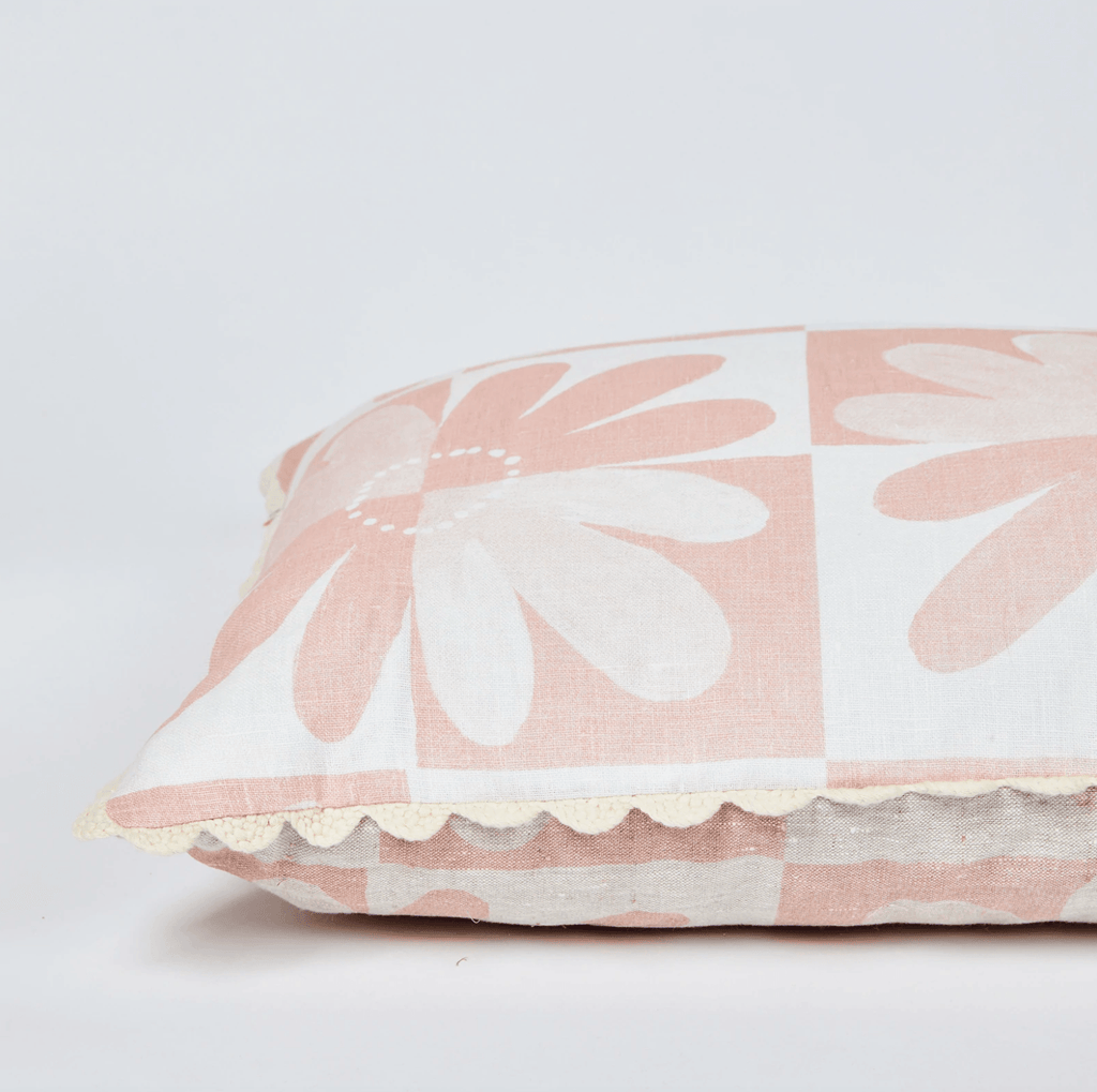 Bonnie and Neil  Pollen Petal Cushion | 75cm x 45cm available at Rose St Trading Co