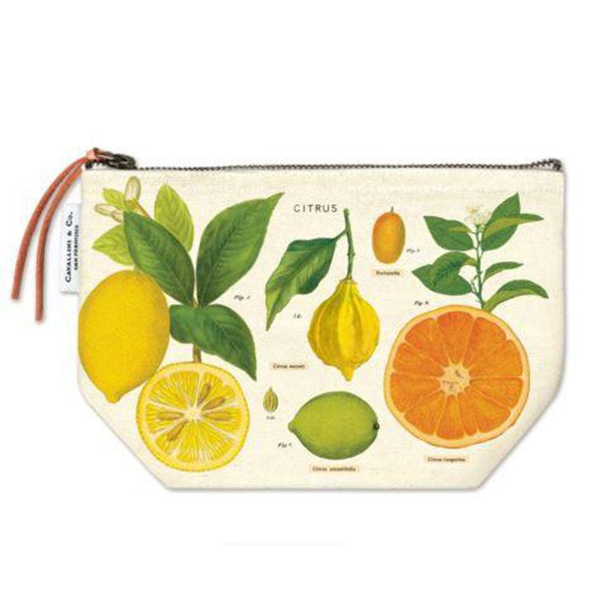 Cavallini & Co  Pouch | Citrus available at Rose St Trading Co