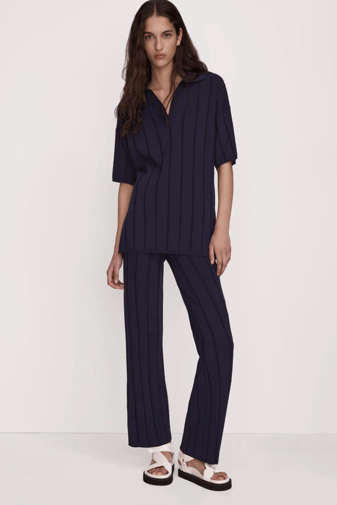 Raemi Pant | Navy by Morrison in stock at Rose St Trading Co