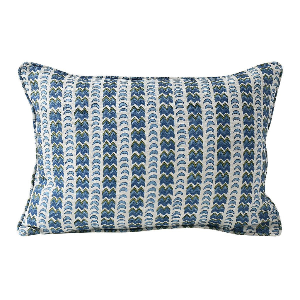 Walter G  Rambagh Moss Linen Cushion | 30x45cm available at Rose St Trading Co