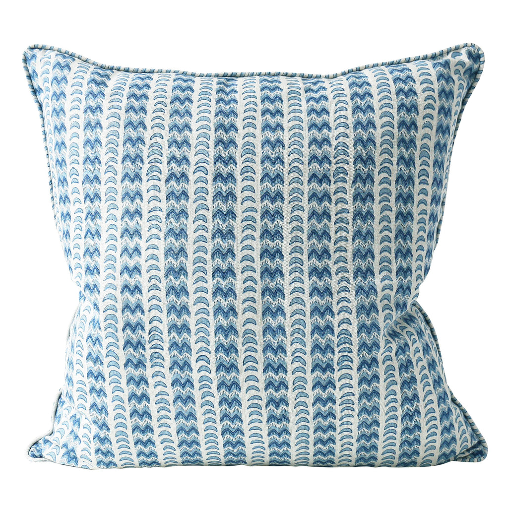 Walter G  Rambagh Riviera Linen Cushion | 50x50cm available at Rose St Trading Co