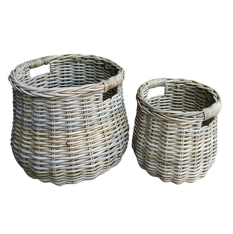 Rose St Trading Co  Rattan Kubu French Belly Baskets available at Rose St Trading Co