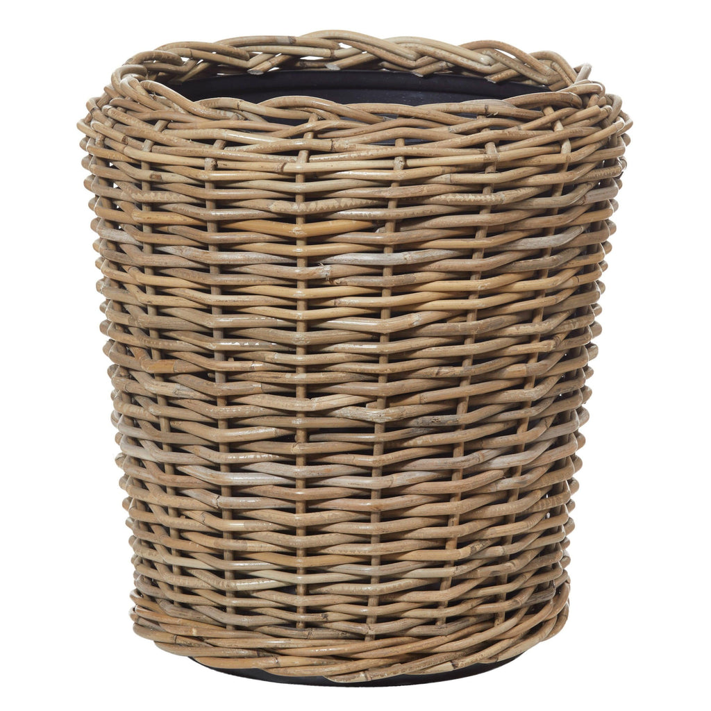 RSTC  Rattan Pot with Tub | 42cm available at Rose St Trading Co