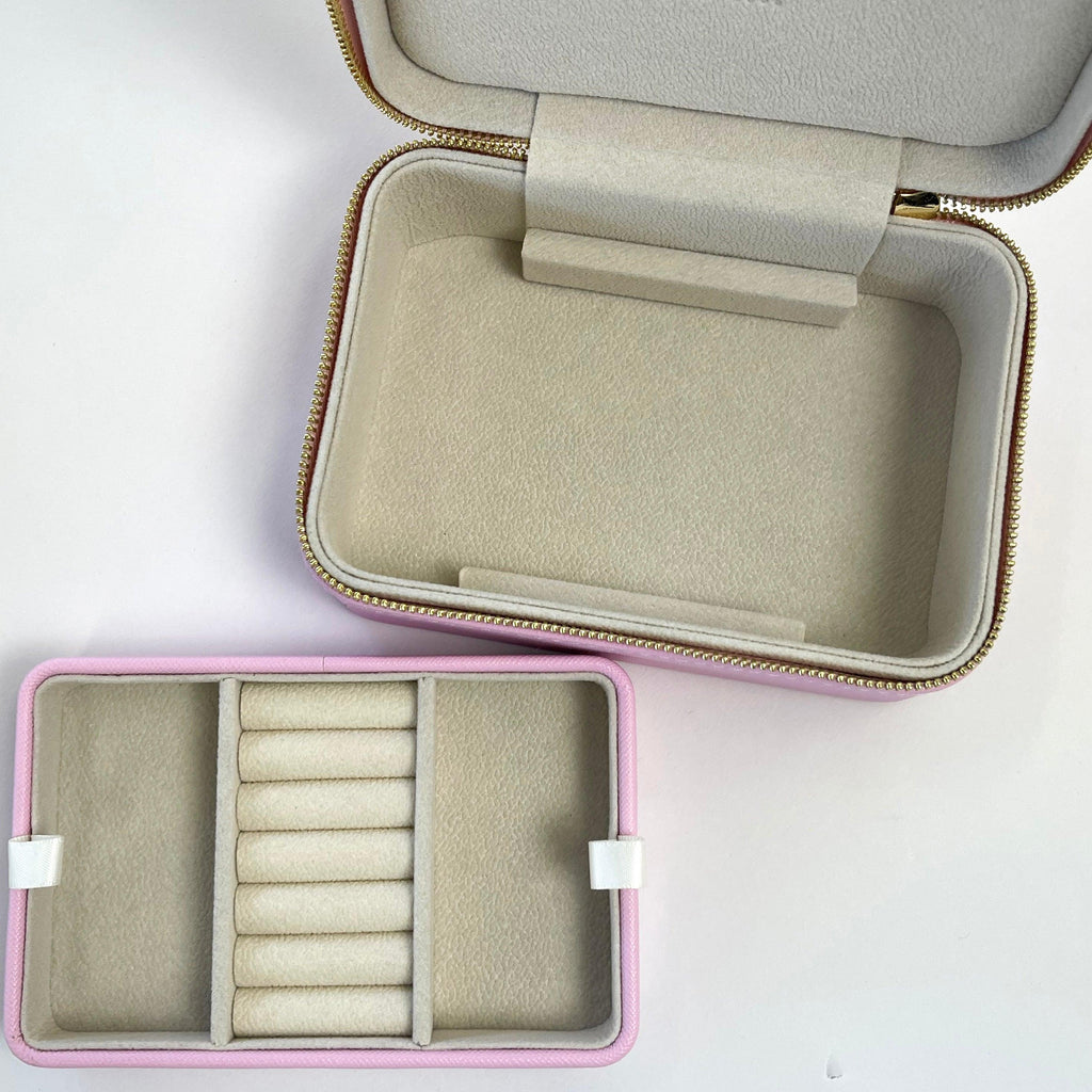 Rose St.  Rectangle Jewellery Case | Pink available at Rose St Trading Co