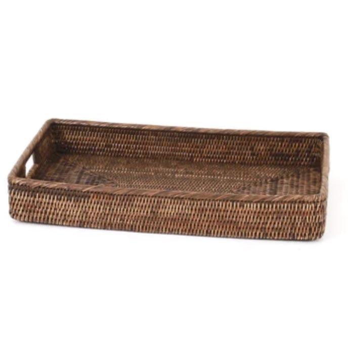 Rectangle Small Tray Inside Handles | Antique by RSTC in stock at Rose St Trading Co