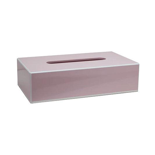 Addison Ross  Rectangular Tissue Box | Light Pink available at Rose St Trading Co