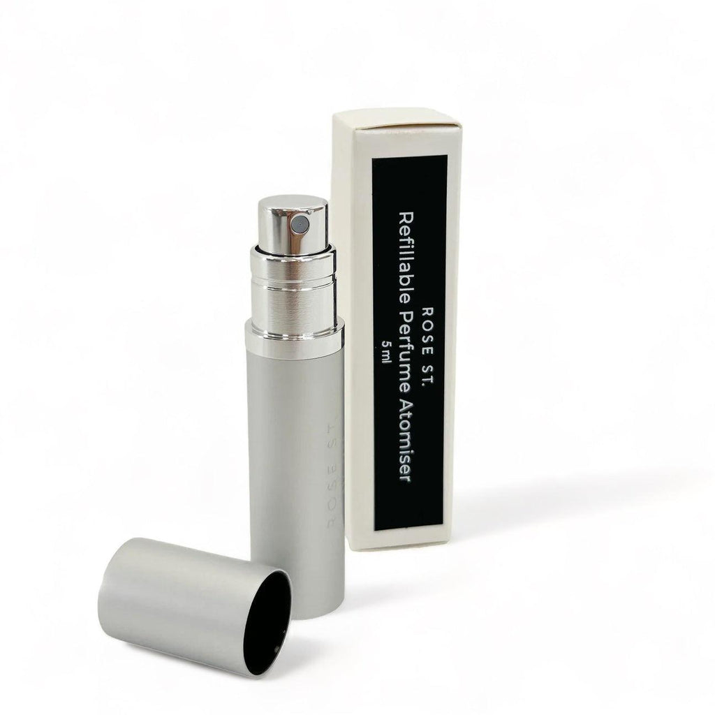 Refillable Perfume Atomiser | Silver - Rose St Trading Co