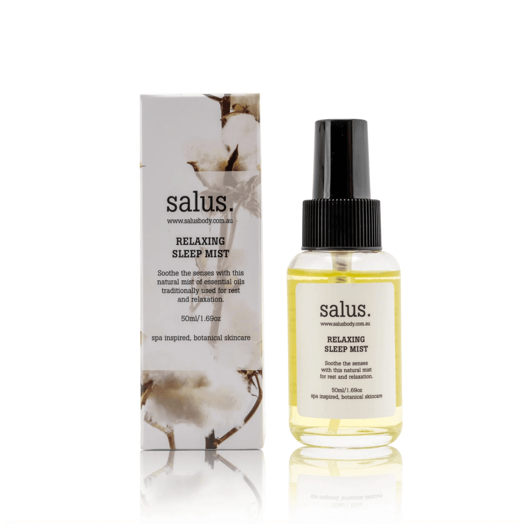 Relaxing Sleep Mist | 50ml by SALUS in stock at Rose St Trading Co