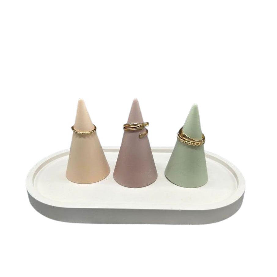 Ring Stand | White by Ann Made in stock at Rose St Trading Co