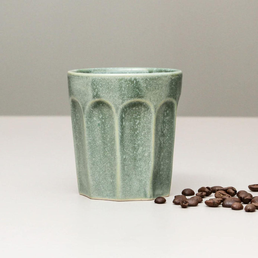 Indigo Love Collectors  Ritual Latte Cup | Jade available at Rose St Trading Co