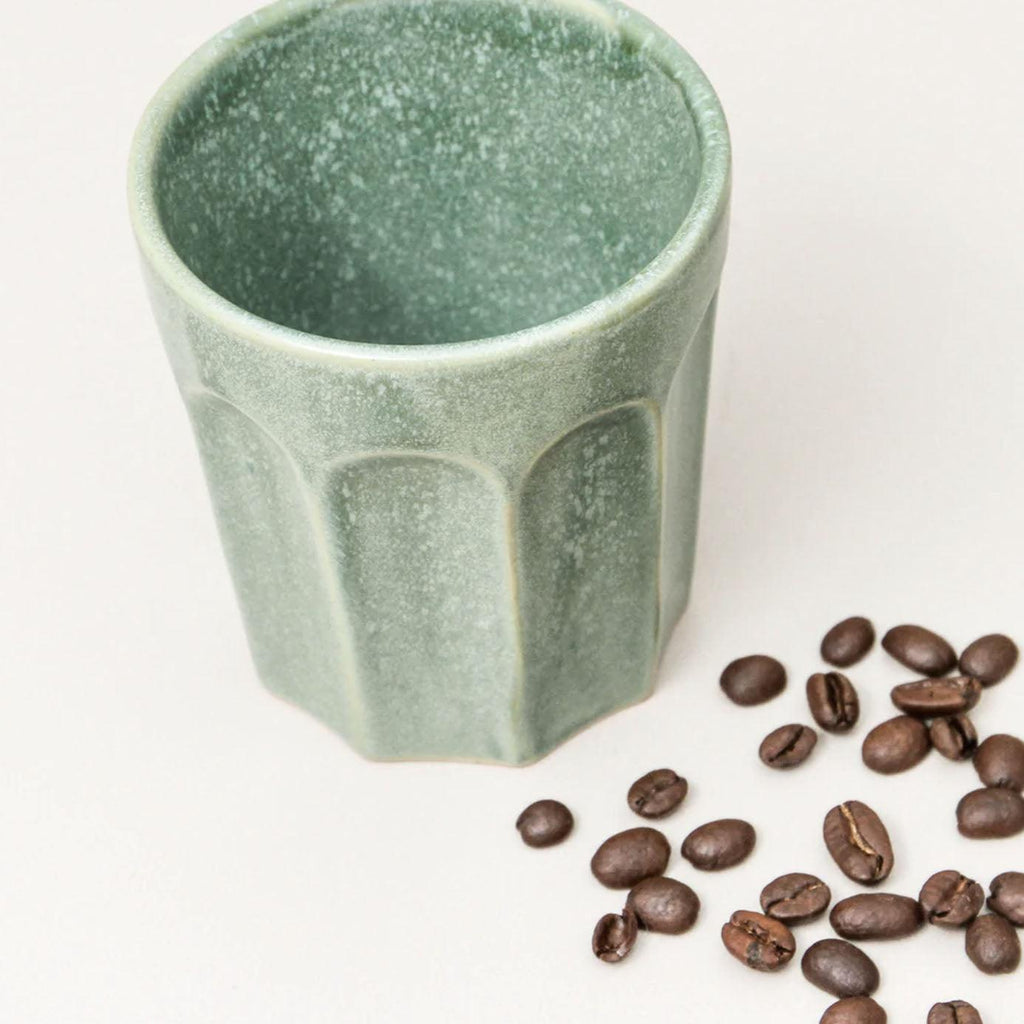 Indigo Love Collectors  Ritual Latte Cup | Jade available at Rose St Trading Co