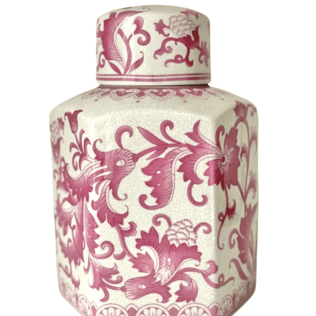 C.A.M.  Riveria Fiore Jar | Flambe available at Rose St Trading Co