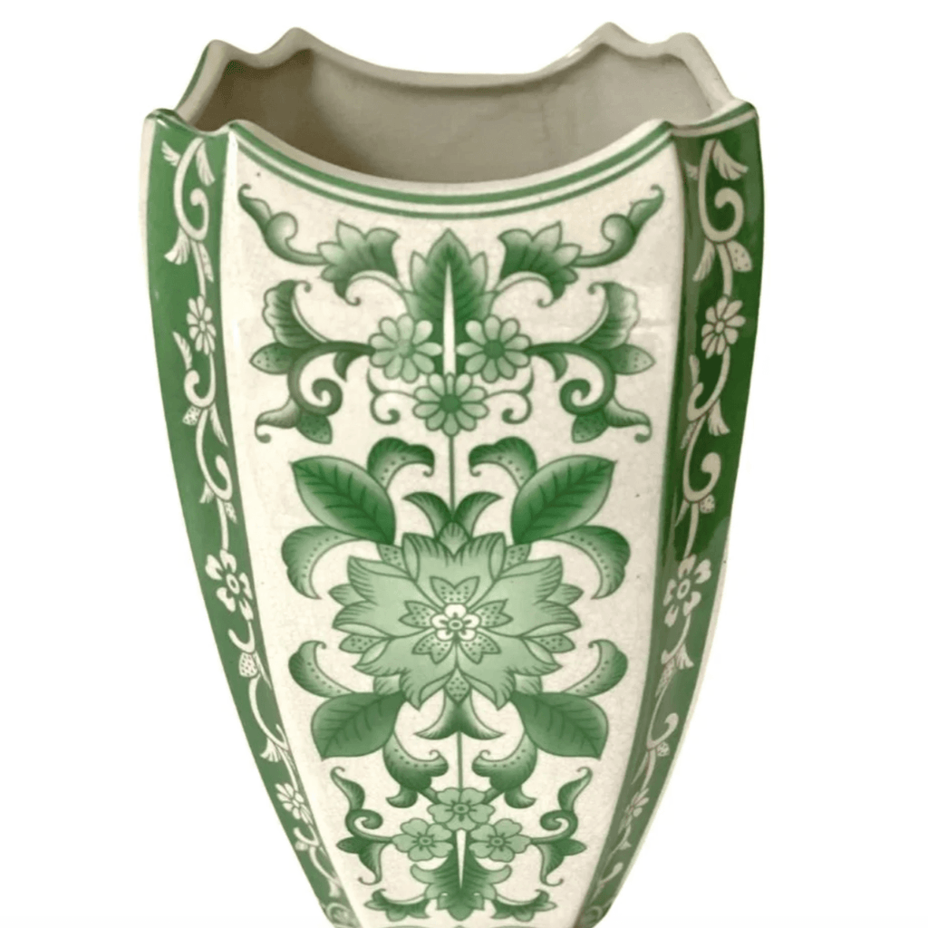 C.A.M.  Riveria Fiore Vase 11.5 | Emerald available at Rose St Trading Co