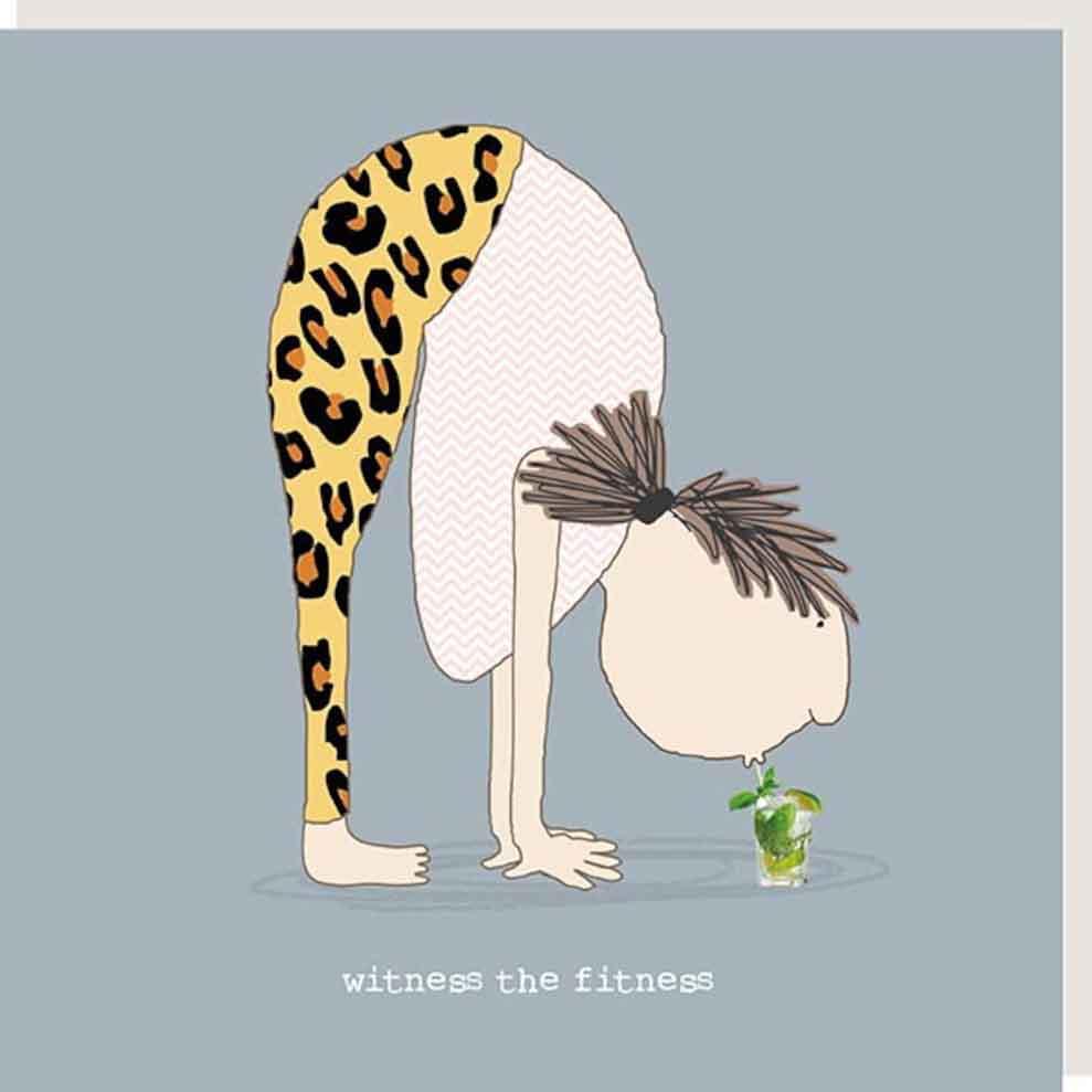 McMillan Cards + Paper  Rosie Made A Thing Card | Witness Girl available at Rose St Trading Co