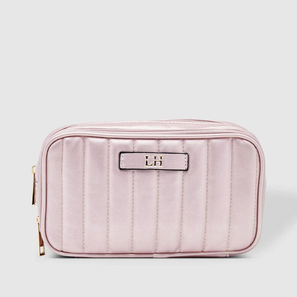 Louenhide  Rosie Makeup Case | Pearl Pink available at Rose St Trading Co