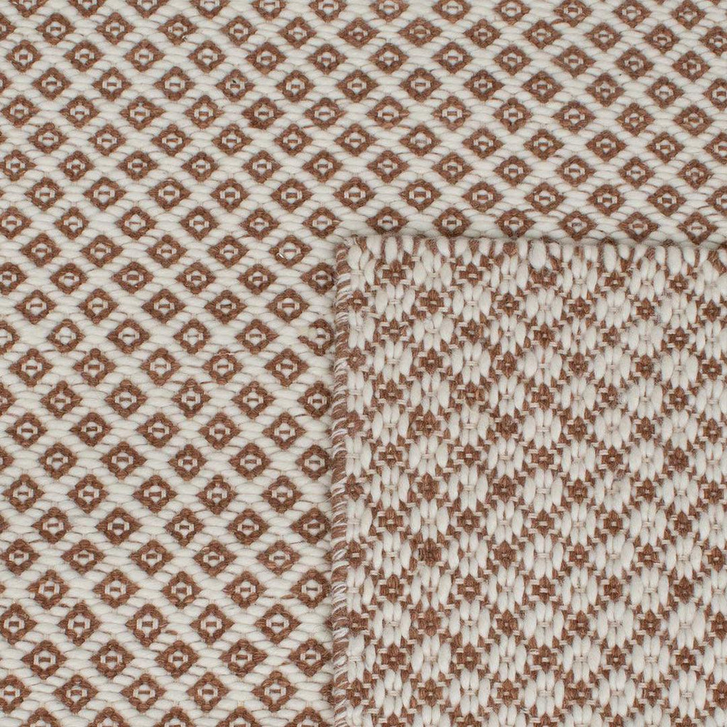 The Rug Collection  Rubick Rug | Rust /Ivory available at Rose St Trading Co