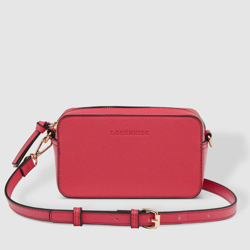 Louenhide  Rubix Crossbody Bag | Fuschia available at Rose St Trading Co