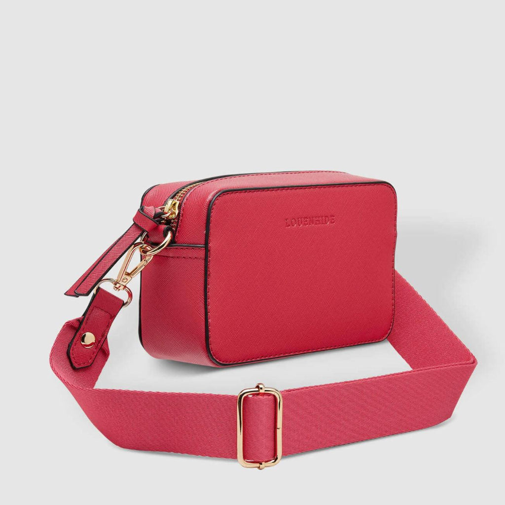 Louenhide  Rubix Crossbody Bag | Fuschia available at Rose St Trading Co