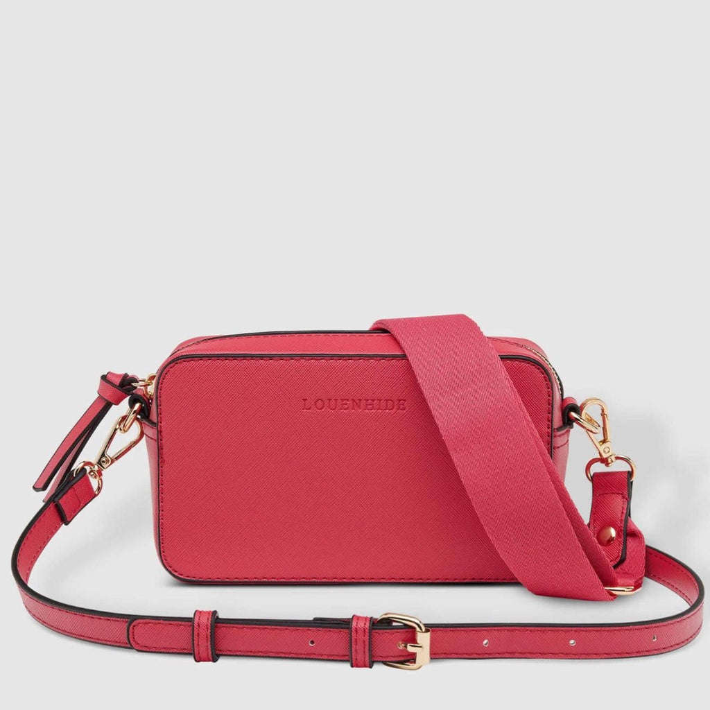 Louenhide  Rubix Crossbody Bag | Fuschia available at Rose St Trading Co