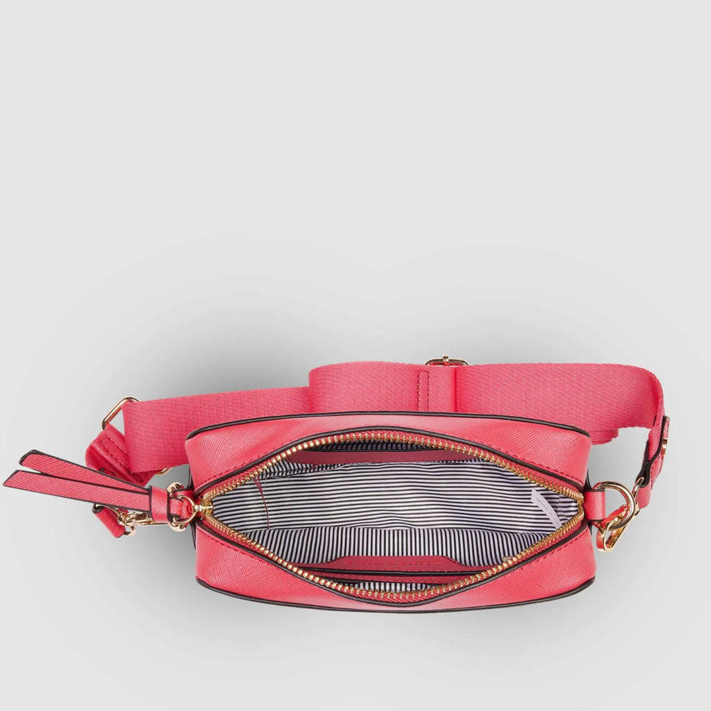 Louenhide  Rubix Crossbody Bag | Fuschia available at Rose St Trading Co