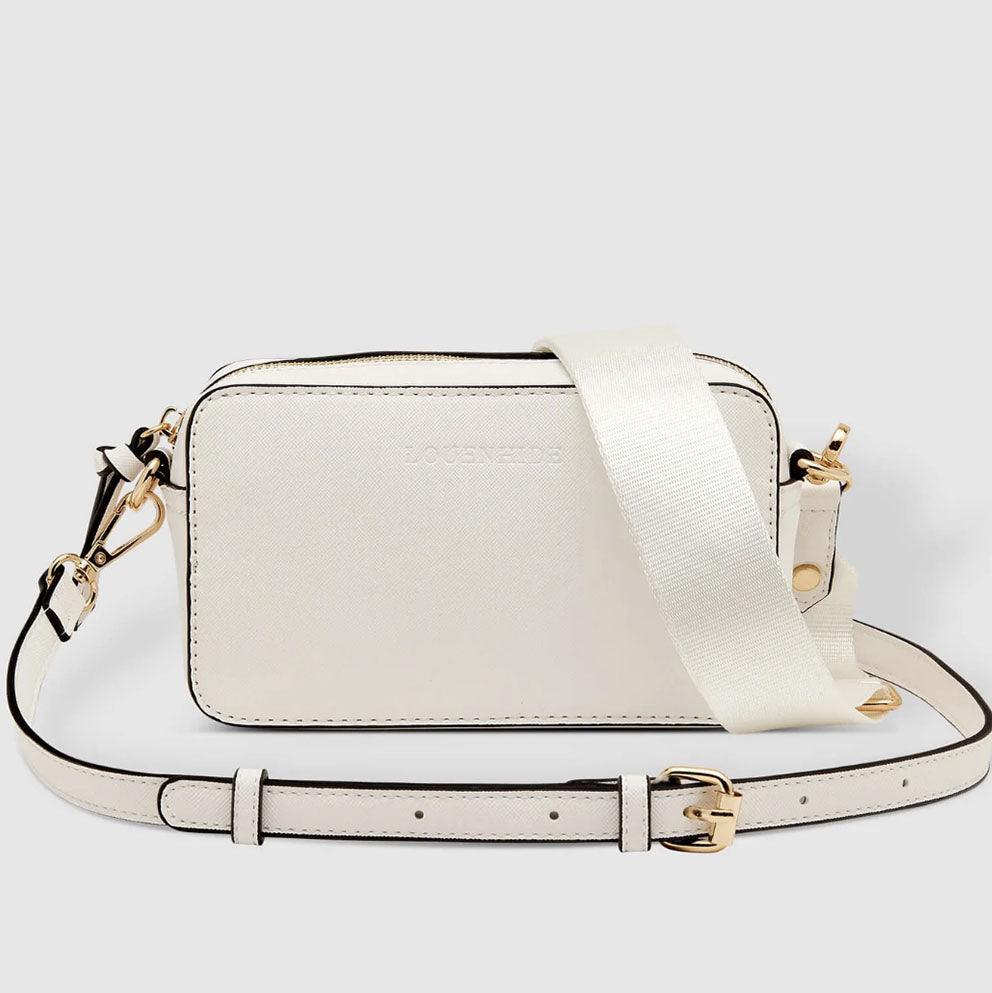 Louenhide  Rubix Crossbody Bag | White available at Rose St Trading Co