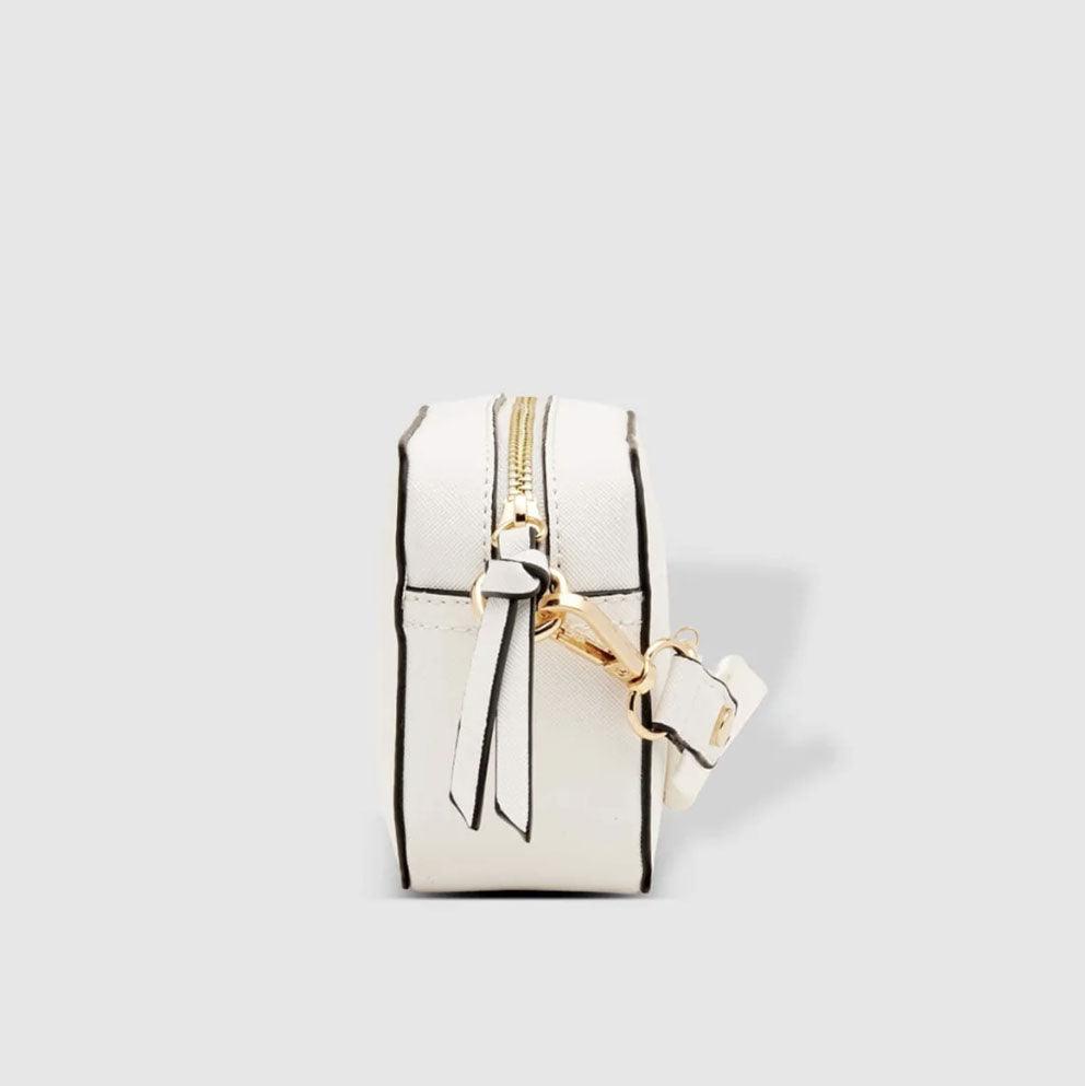 Louenhide  Rubix Crossbody Bag | White available at Rose St Trading Co