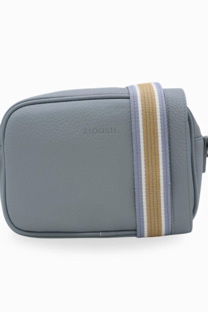 Ruby Cross Body Bag | Dusty Blue by RSTC in stock at Rose St Trading Co