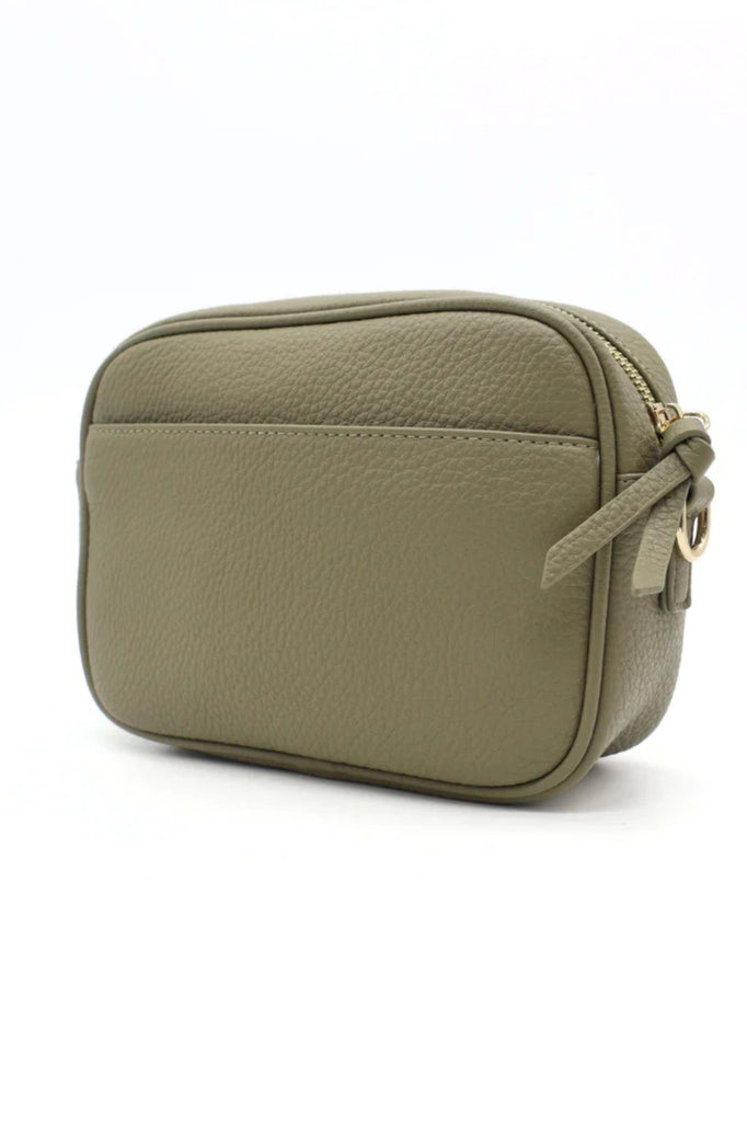 Ruby Cross Body Bag | Khaki by RSTC in stock at Rose St Trading Co