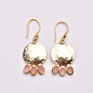 Zafino  Ryleigh Earring | Rose Quartz available at Rose St Trading Co