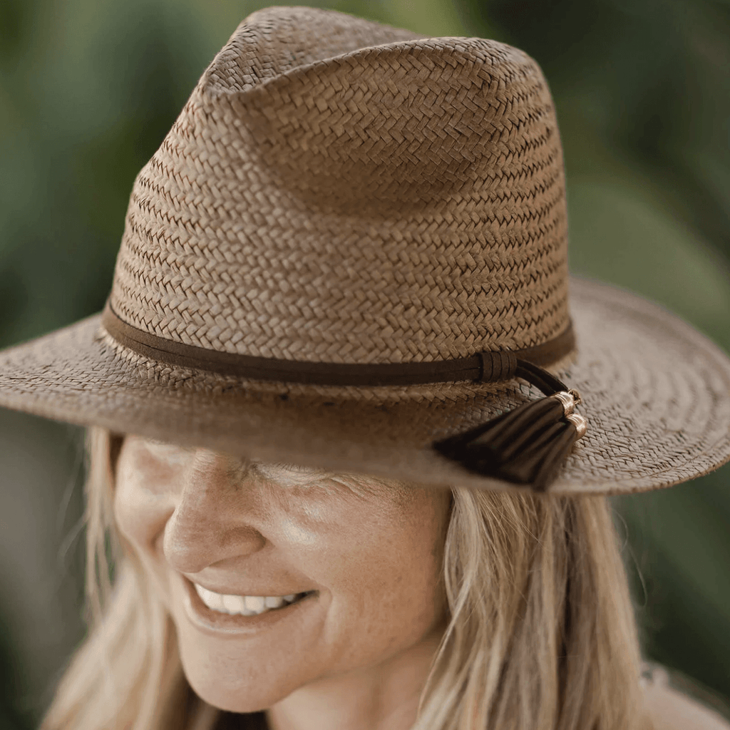 Louenhide  Sahara Hat | Tobacco available at Rose St Trading Co