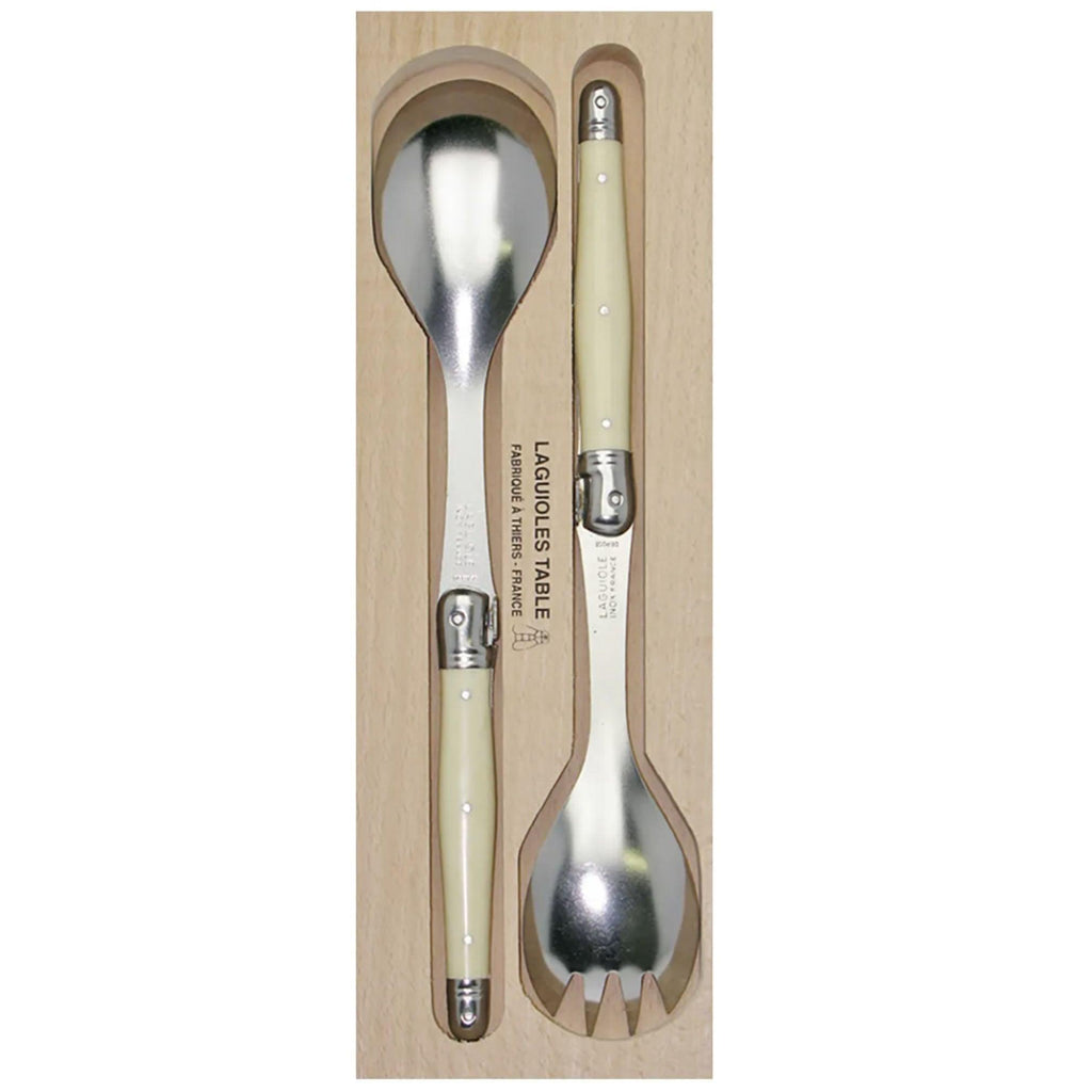 Andre Verdier  Salad Servers Set 2 | Ivory available at Rose St Trading Co