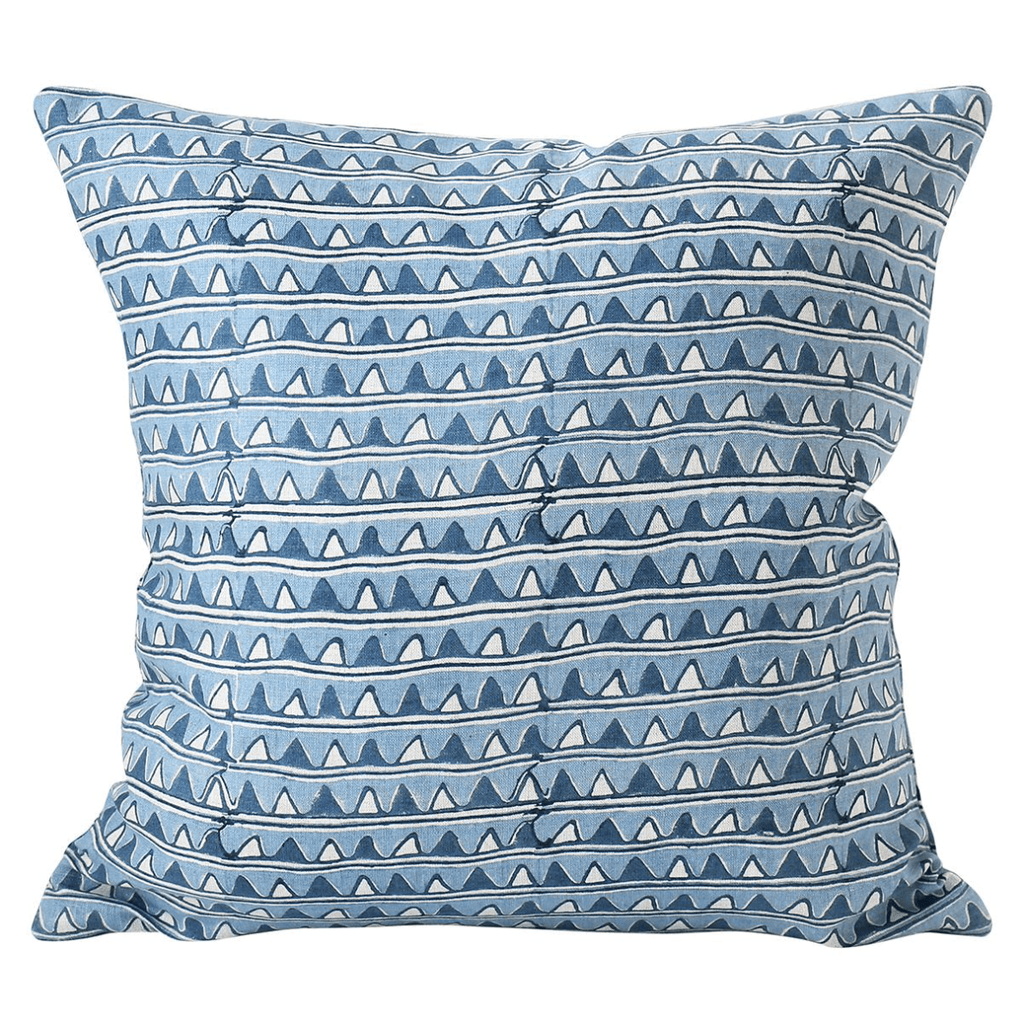 Walter G  Salamanca Azure Linen Cushion available at Rose St Trading Co