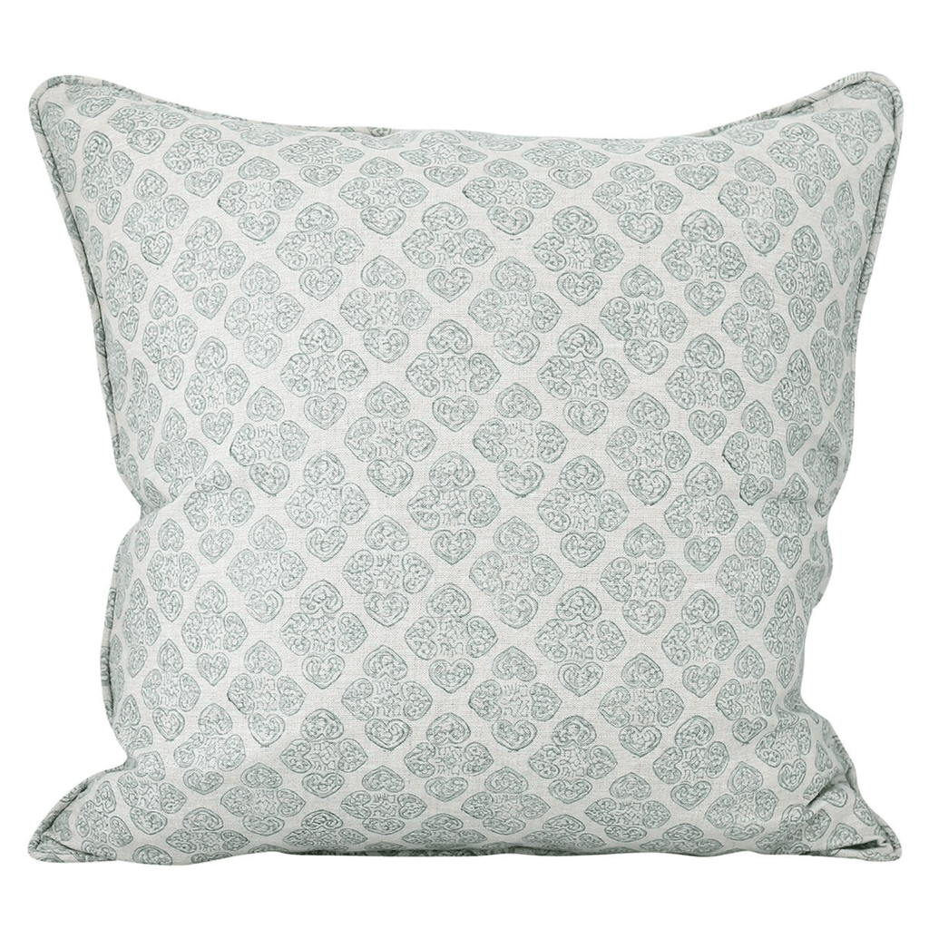 Walter G  Shanghai Celadon Linen Cushion available at Rose St Trading Co