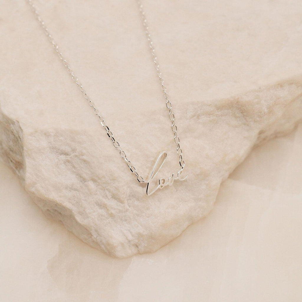 By Charlotte  Silver All You Need Necklace available at Rose St Trading Co