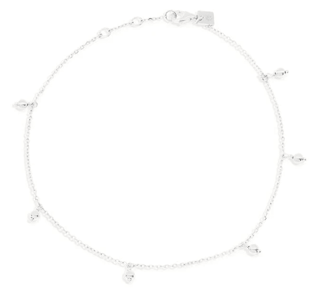 By Charlotte  Silver Blessing Anklet available at Rose St Trading Co