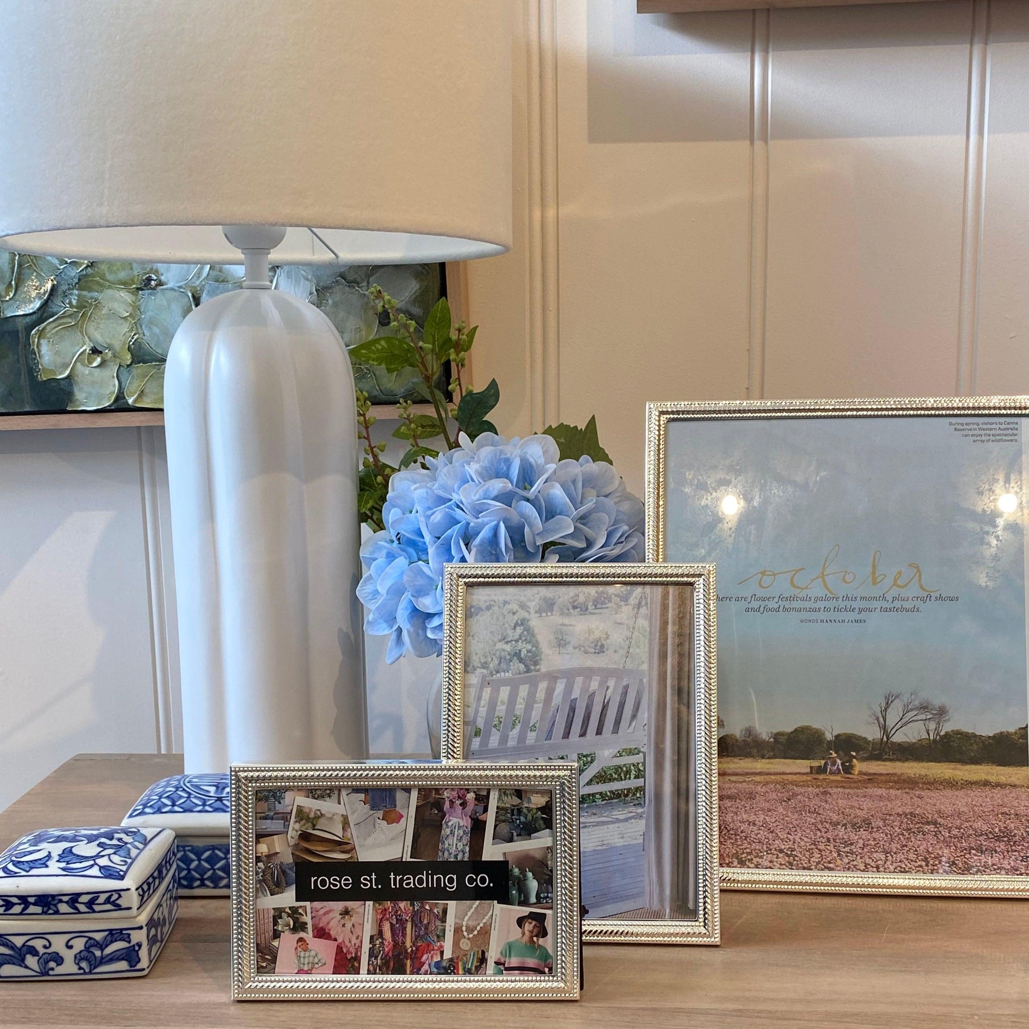 RSTC  Silver Slimline Frame | 8x10&quot; available at Rose St Trading Co