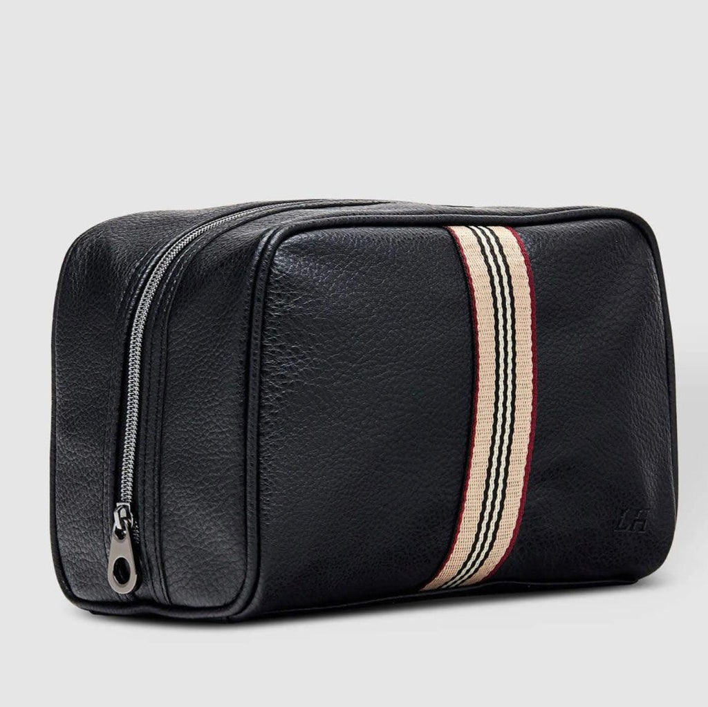 Louenhide  Sinatra Mens Large Wash Bag | Black available at Rose St Trading Co