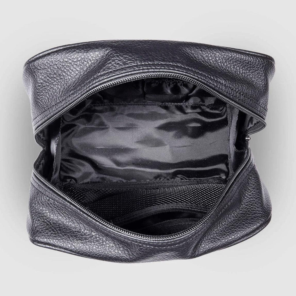 Louenhide  Sinatra Mens Large Wash Bag | Black available at Rose St Trading Co